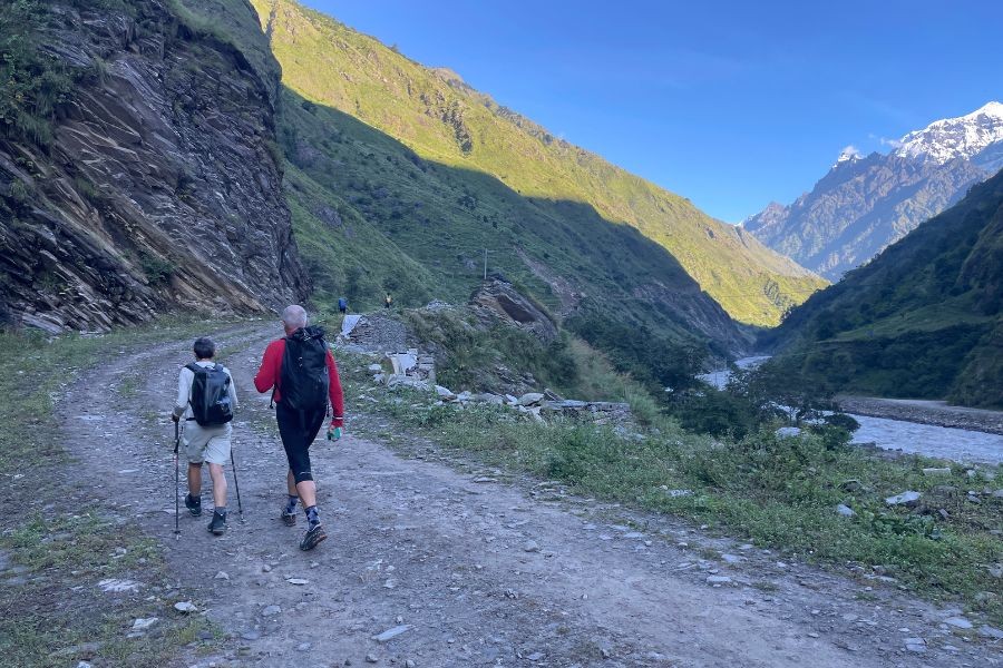 Tsum Valley Trek in October 